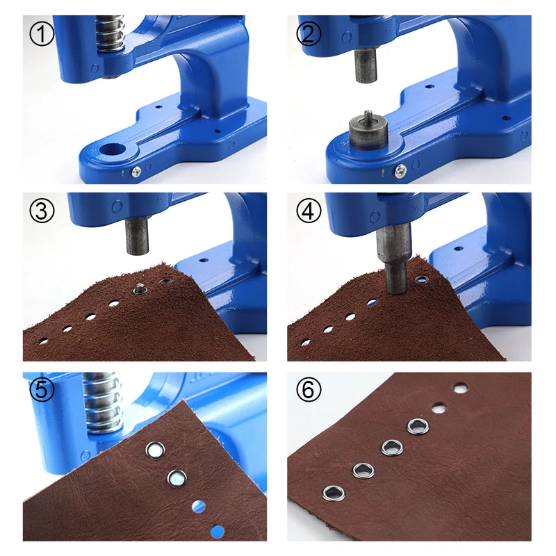 Hand Press, Button Installation Machine Manual Press Grommet Eyelet