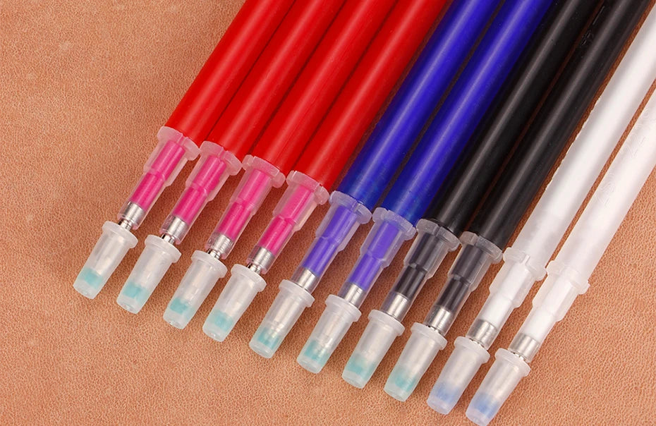 10 Pieces Heat Erasable/Water-soluble - Fabric/Leather Marking Pens