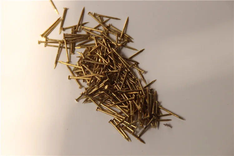 100pcs Handmade Copper Shoe Decoration Nails – Special Decorative Shoe Nails