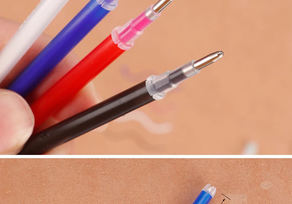 10 Pieces Heat Erasable/Water-soluble - Fabric/Leather Marking Pens